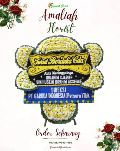 Papan Bunga Duka jempong baru